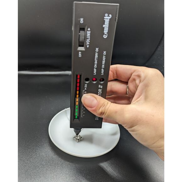 Authentic Moissanite Windmill Necklace Spring Ring Closure  925 Silver NWT - Picture 6 of 14